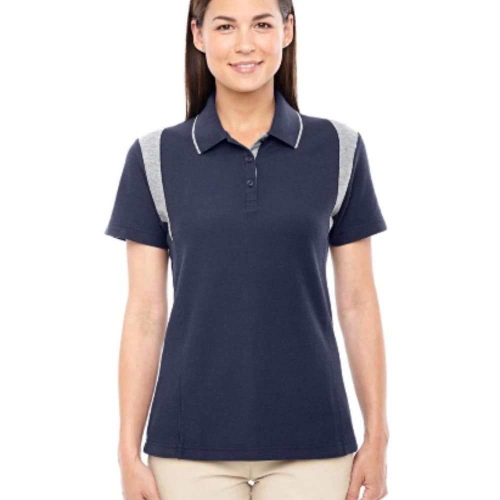 NEW! Ladies Sport Navy Active Golf Polo Shirt